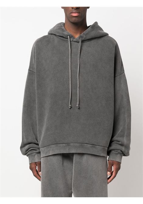 felpa con cappuccio unisex nera ACNE STUDIOS | CI0138BM0